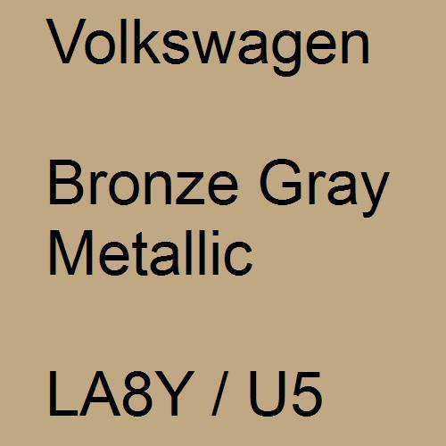 Volkswagen, Bronze Gray Metallic, LA8Y / U5.